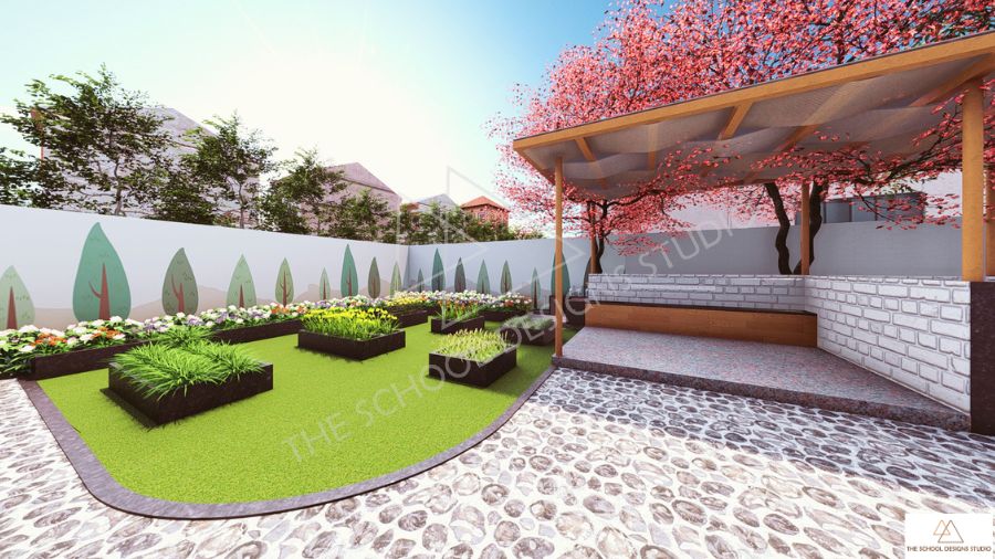 The Hugs & Cuddles Haven - Open Sky Cooking Studio | Designed by The School Designs Studio