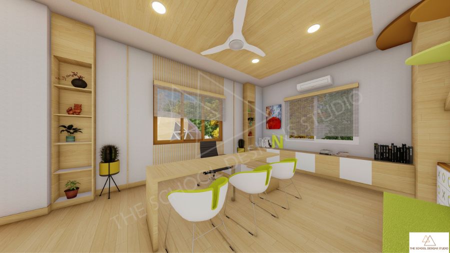 The Hugs & Cuddles Haven - Admin Office | Designed by The School Designs Studio